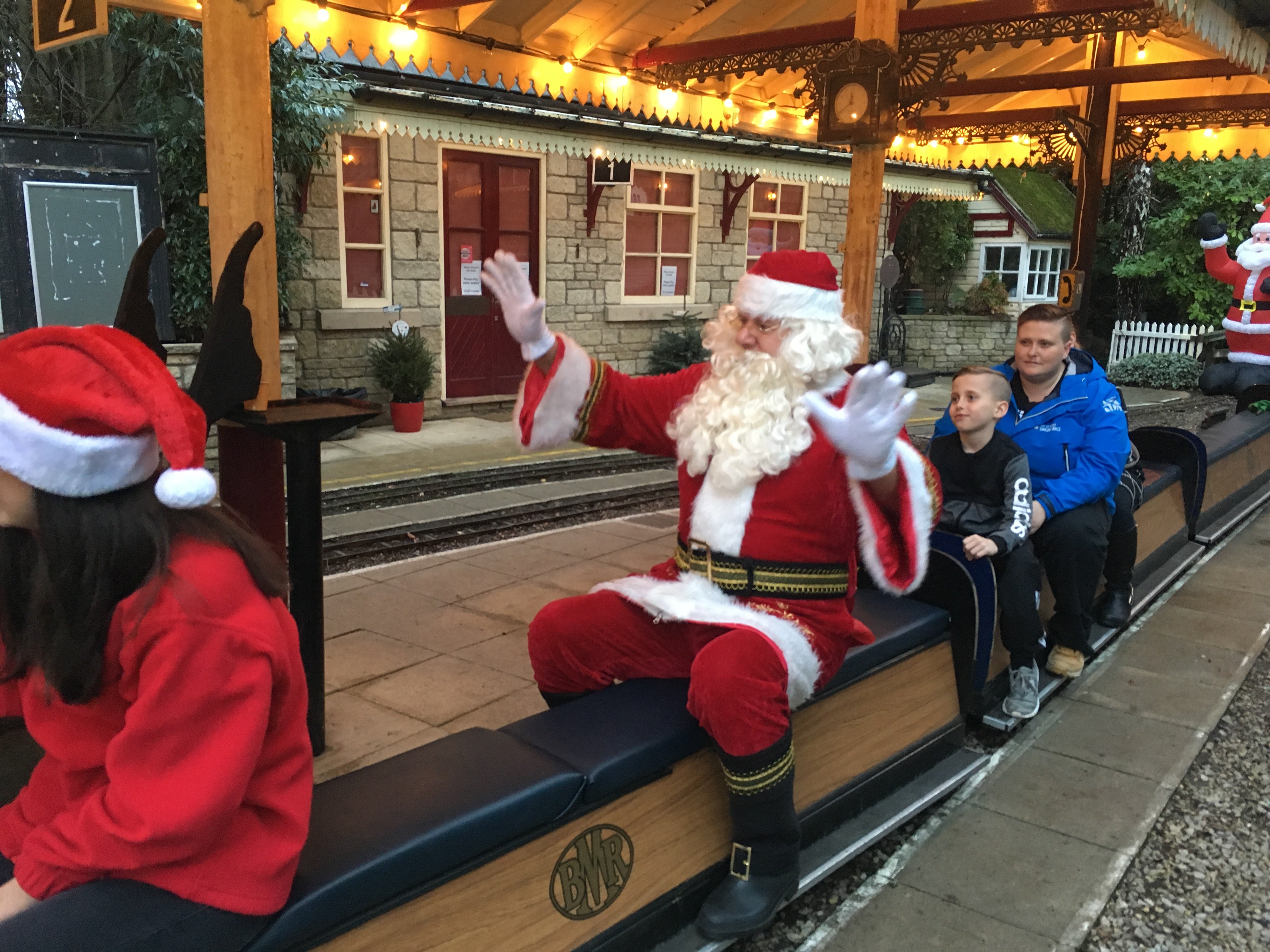 Santa's Track Ride Brookside Miniature Railway